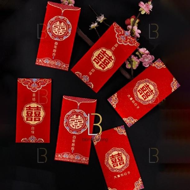

Amplop Angpao Angpau Hongbao Wedding Angjit Huang I Double Hape