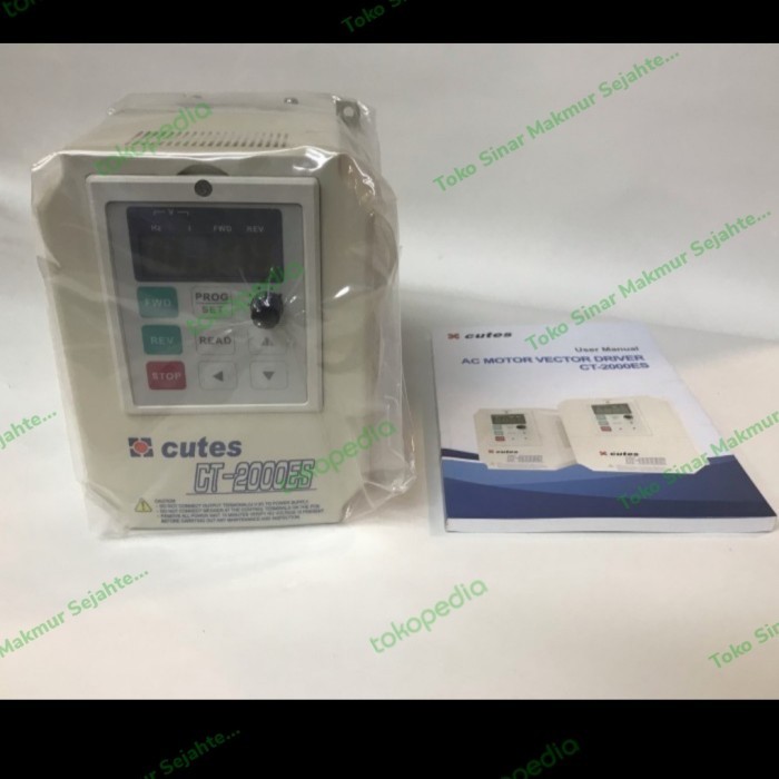 TERBARU Cutes inverter 1.5 kw input 1 phase output 3 phase ct 2002es-1A5