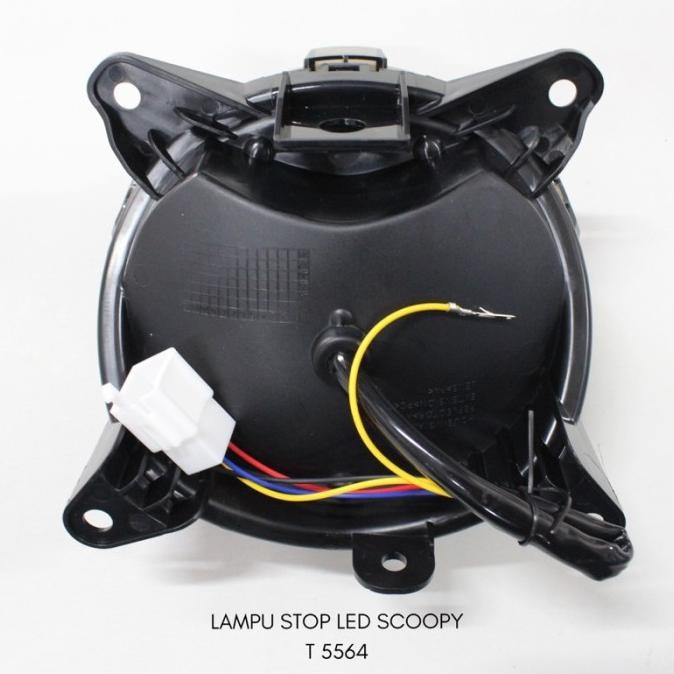 Lampu Stop Stoplamp Xcase Lampu Stop Belakang LED Scoopy NEW Scoopy 2020 2021 2022 2023