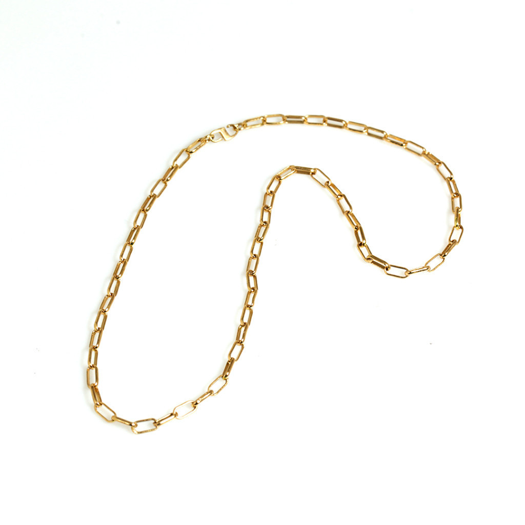 Kalung Rantai Oval Tipis Eka Swasa - SKL0091