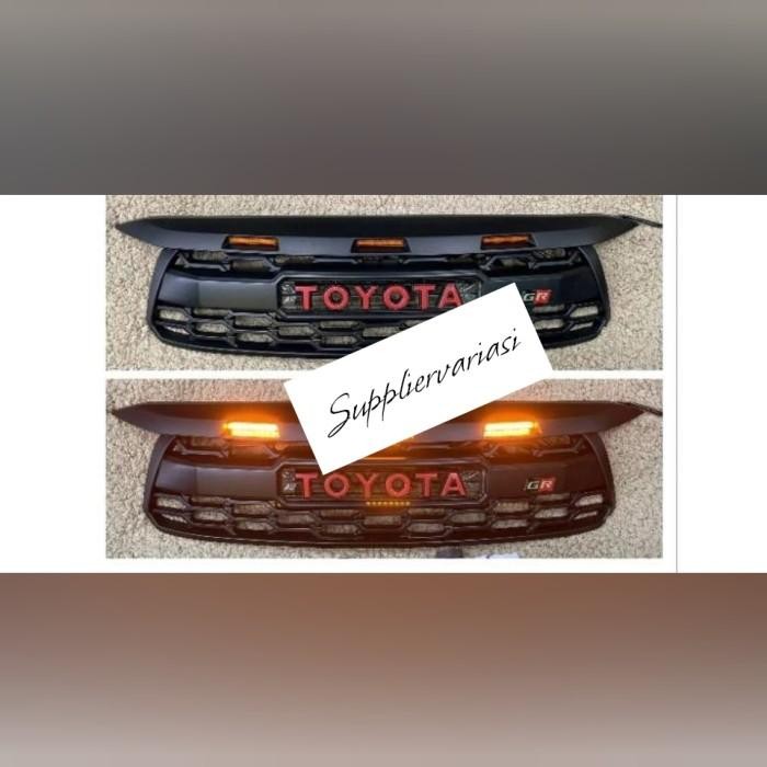 Gril Grill Grille Depan Fortuner New 2008 2009 2010 2011(Sebelum Grand Fortuner Vnt) Logo Gr + Led R