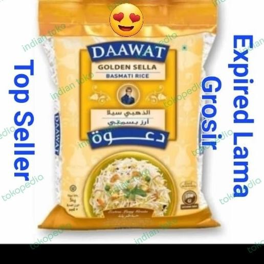 

Daawat Golden Sella Basmati Rice 5kg / Beras Basmati Diabetes/ low Gu