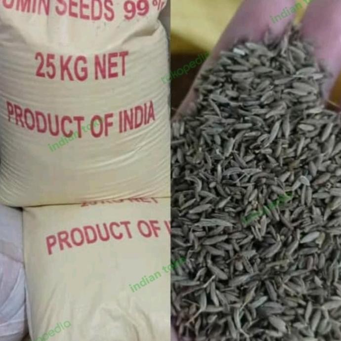 

Cumin/Jeera/Jinten putih/Import india / wangi Makanan/ 500 Gram