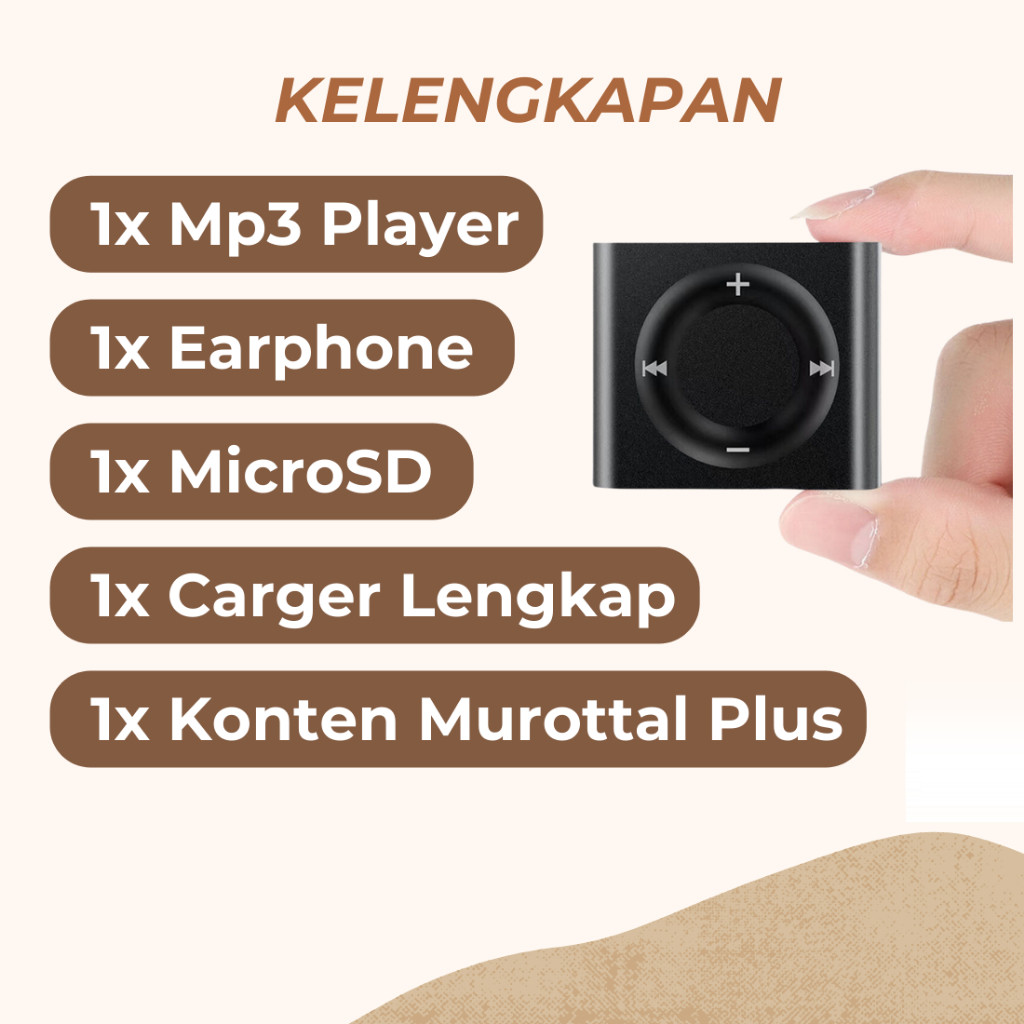 Quran pod mini Mp3 player Murottal Alquran murotal