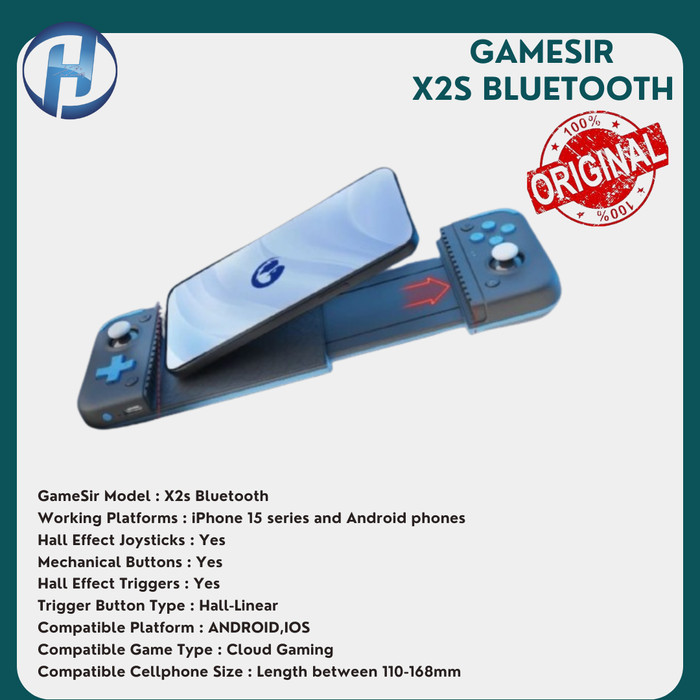 Gamesir X2 Bluetooth 5.0 New Version Gamepad Mobile Gaming Controller