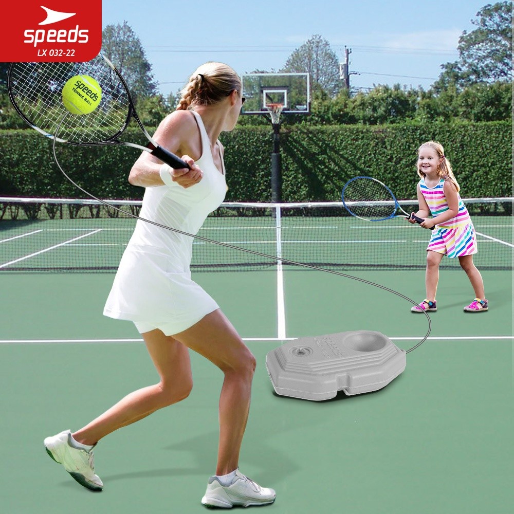 BESTPROMO SPEEDS RAKET TENIS TENNIS RACKET ALAT OLAHRAGA TENIS LAPANGAN TENNIS TRAINER DEWASA TOOL