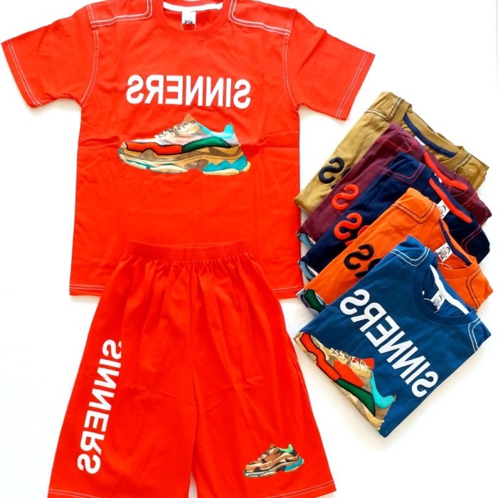 OBRAL setelan Anak Laki little boy sinners SML