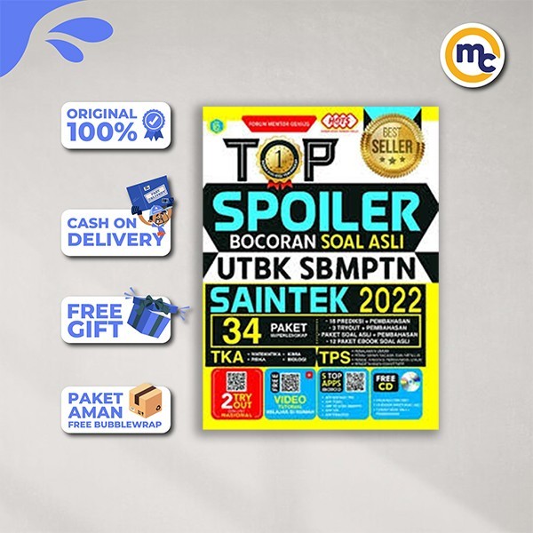 TOP SPOILER BOCORAN SOAL ASLI UTBK SBMPTN SAINTEK 2022 +CD