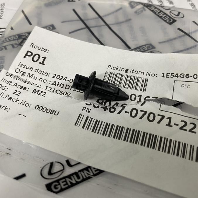 KLIP-KANCING BEMPER DEPAN YARIS-VIOS-LIMO GEN 2 ORI ORI