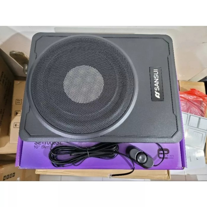 Subwoofer kolong aktif Sansui 10 inch / Sub Kolong Aktif Sansui