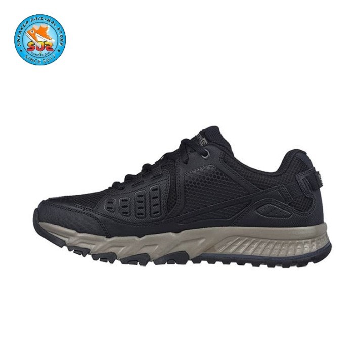 Skechers Arch Fit Escape Plan Mens Sneakers Shoes - Black