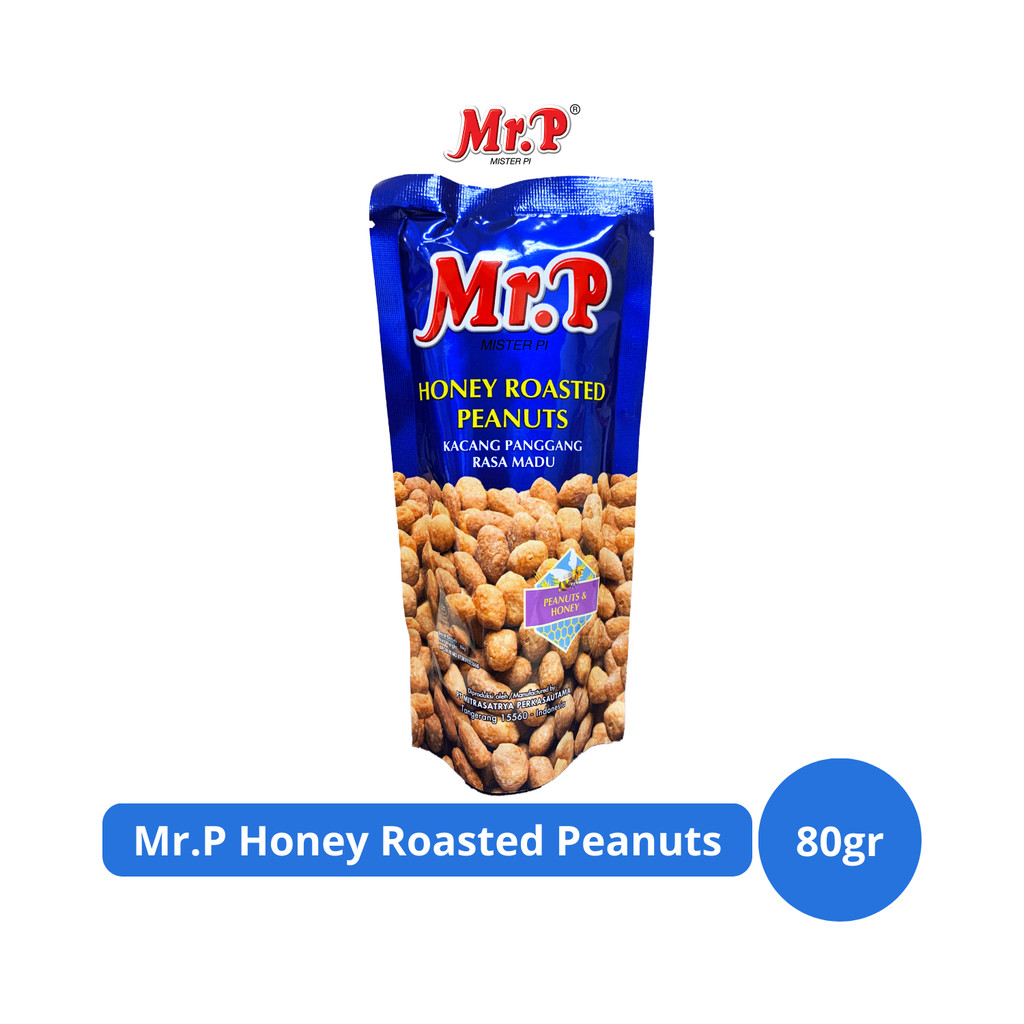 

Mr.P Honey Roasted Peanuts 80gr