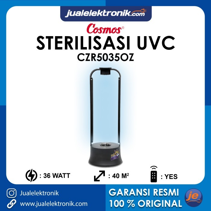 Cosmos CZR5035OZ Sterilisasi UVC + Remote