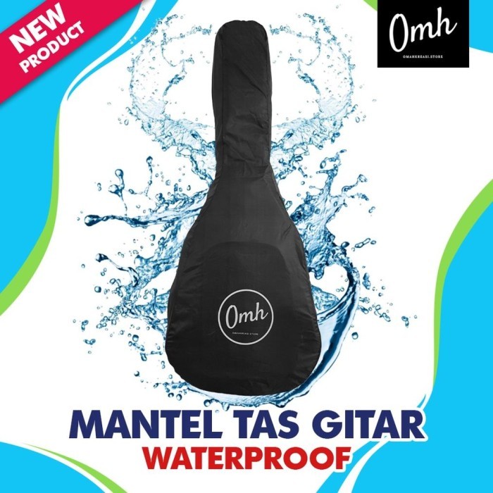 TERLARIS JAS HUJAN WATERPROOF Mantel Tas Gitar Akustik / Gitar 3/4