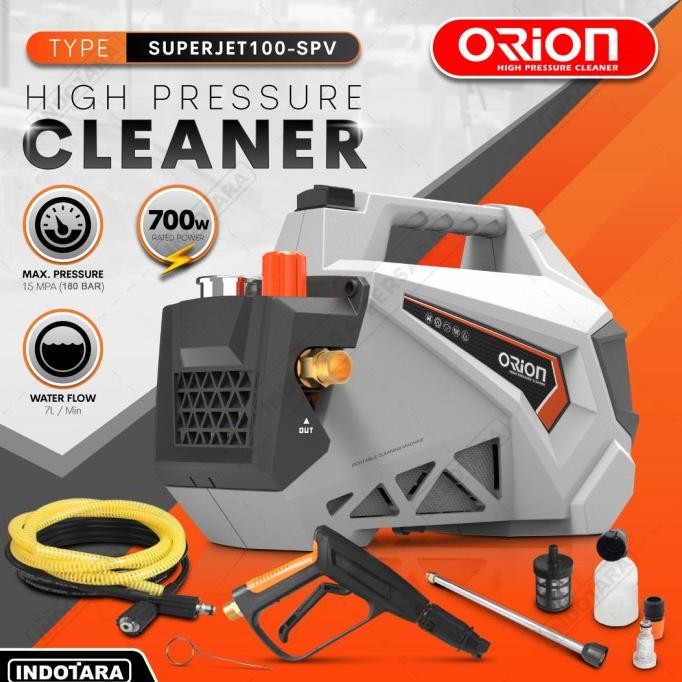 Jet Cleaner - Orion Superjet100Spv Dengan Fitur Pengatur Tekanan Air