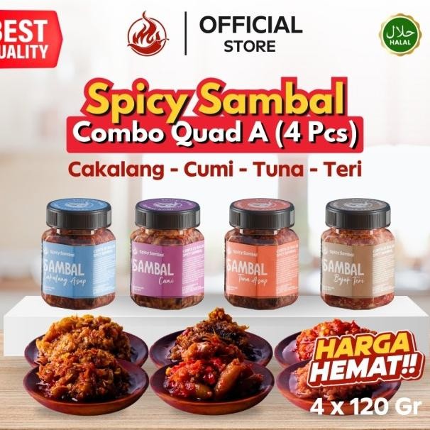 

Picy Ambal Paet Combo Quad 4 Pc 120 Gr