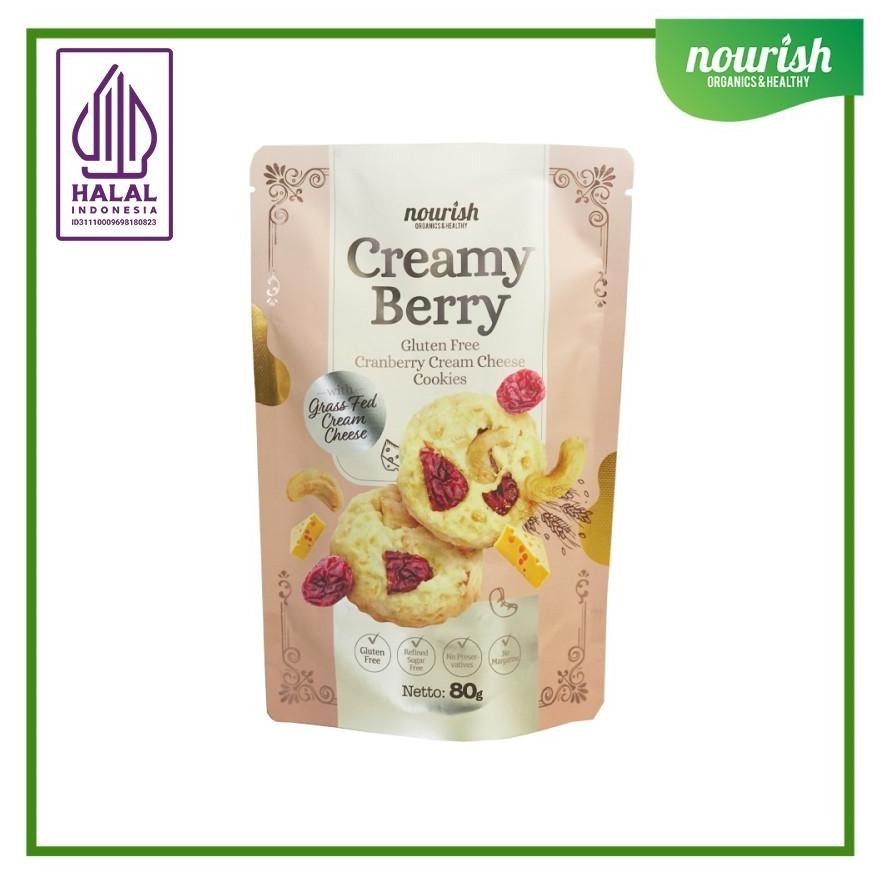 

Creamy Berry - Gluten Free Cranberry Cream Cheese Cookies 80gr