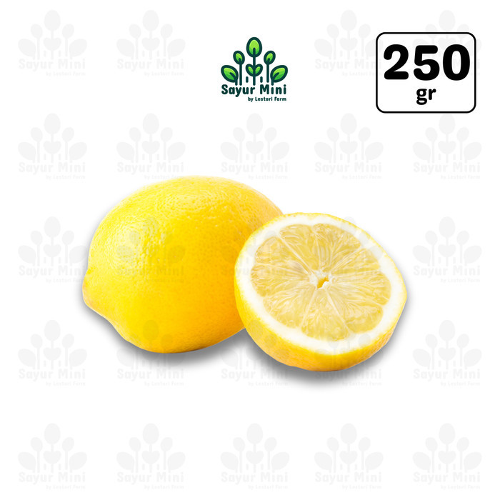 

Lemon California 250gr - Buah Lemon Segar - Jeruk Lemon by Sayur Mini