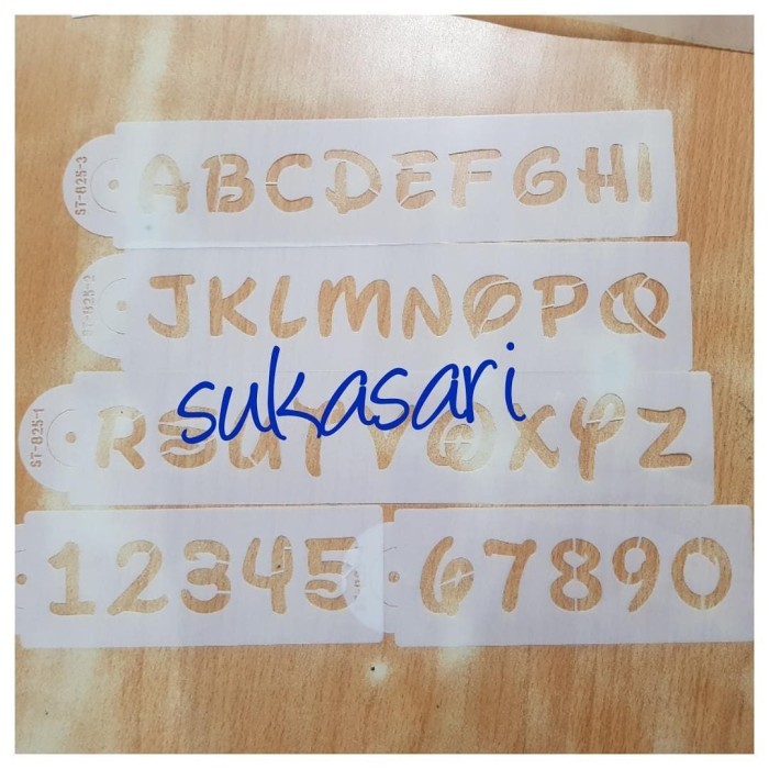 

PROMO! Stencil cake alphabeth number small / disney stencil cake