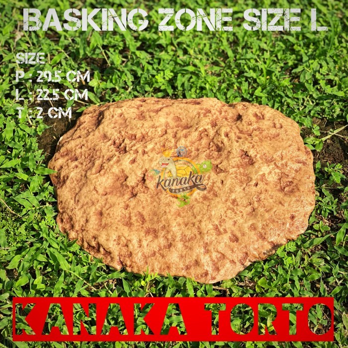 Basking Spot Size L Tempat Jemur Reptile Kura Sulcata Aldabra Kadal