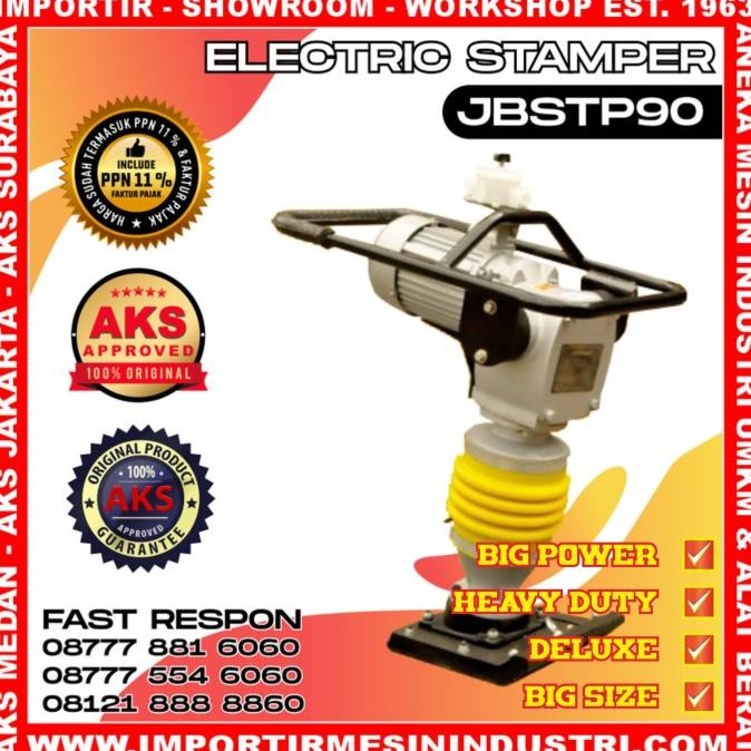 

TAMPING RAMMER BERKUALITAS STAMPER KUDA AKS - JBSTP90 ORIGINAL DAN TERPERCAYA