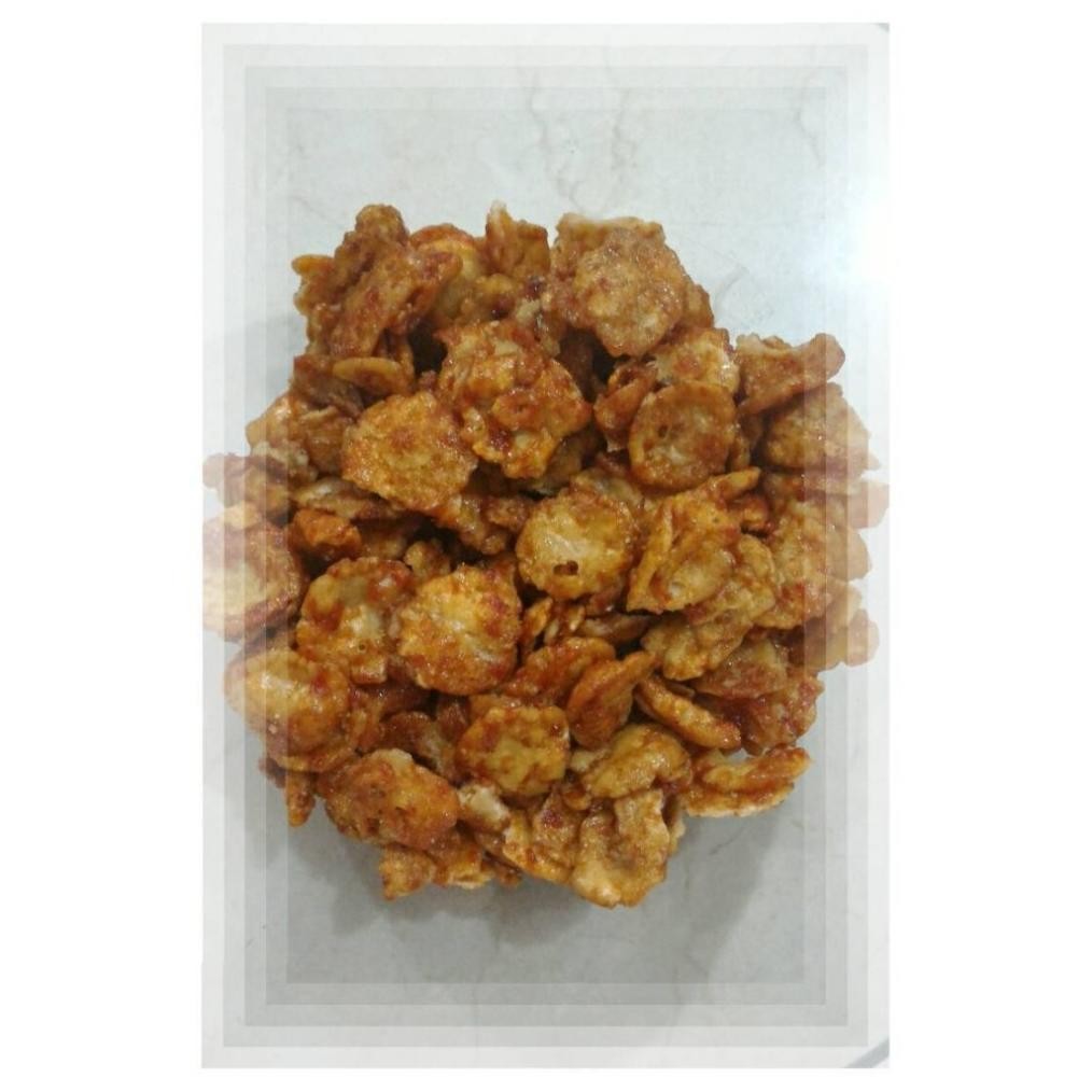 

EMPING MELINJO TIPIS MANIS MADU 500 GRAM KRIPIK EMPING MANIS