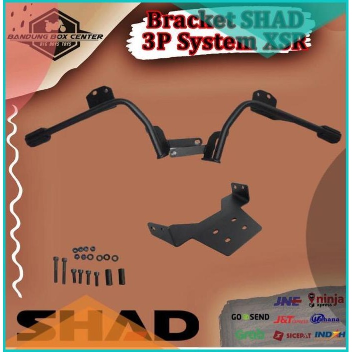 Bracket SideBox Breket Side Box Shad 3P System Yamaha XSR Bracket Shad