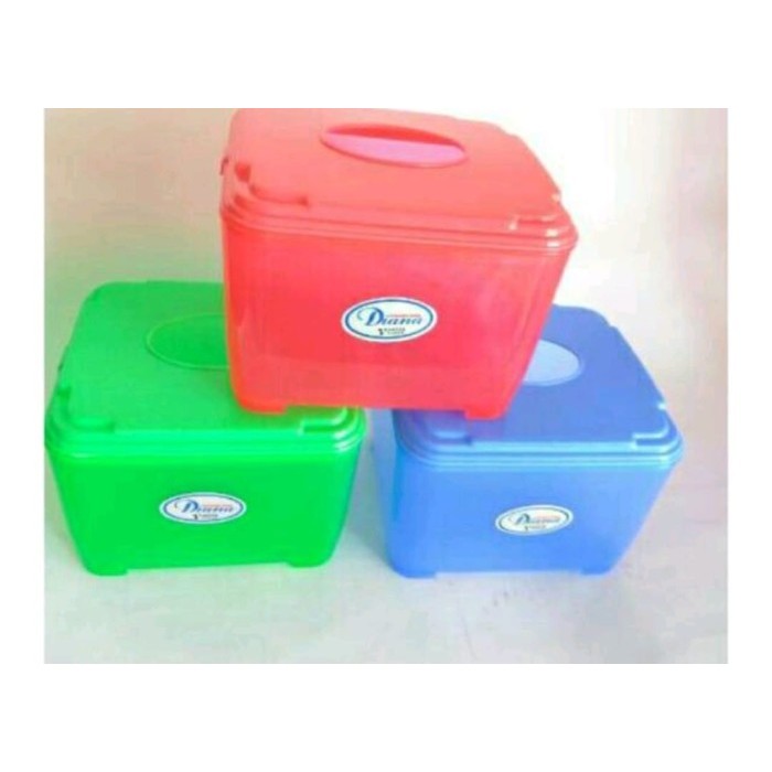 Murah Kotak Tissue Kecil Kotak Plastik Transparan / Wadah Tisu kotak