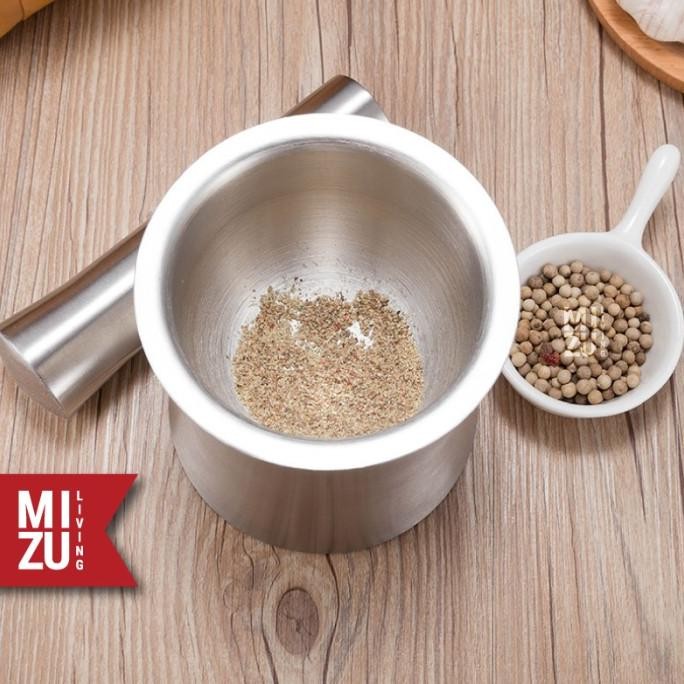 

TSUBUSU M Mortar Pestle Ulekan Cobekan Tumbukan Obat Stainless Steel SM88