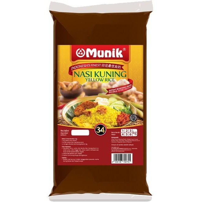 

Bumbu Munik Nasi Kuning - 1000Gr Terbaru 100 % Original