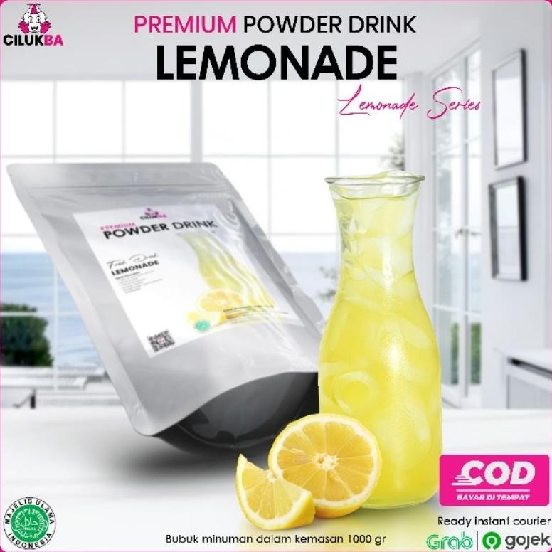 

Cilukba Bubuk Minuman Pum Rasa Lemonade 1 kg / Pum Powder Drink