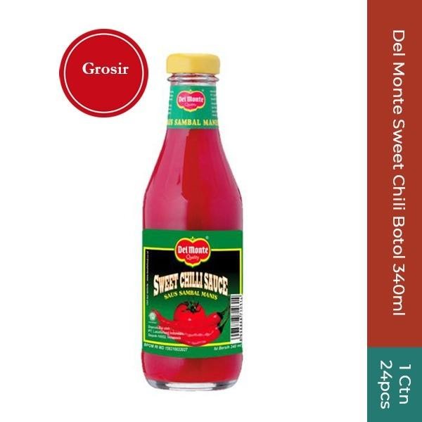 

Del Monte Sweet Chili Botol 340Ml Grosir 1 Ctn 24Pcs Terlaris 100 % Original