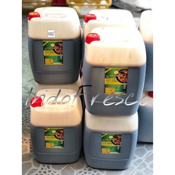 

Kikkoman Soy Sauce All Purpose- Kecap Asin 18L- Khusus Gosend Instant Terbaru 100 % Original