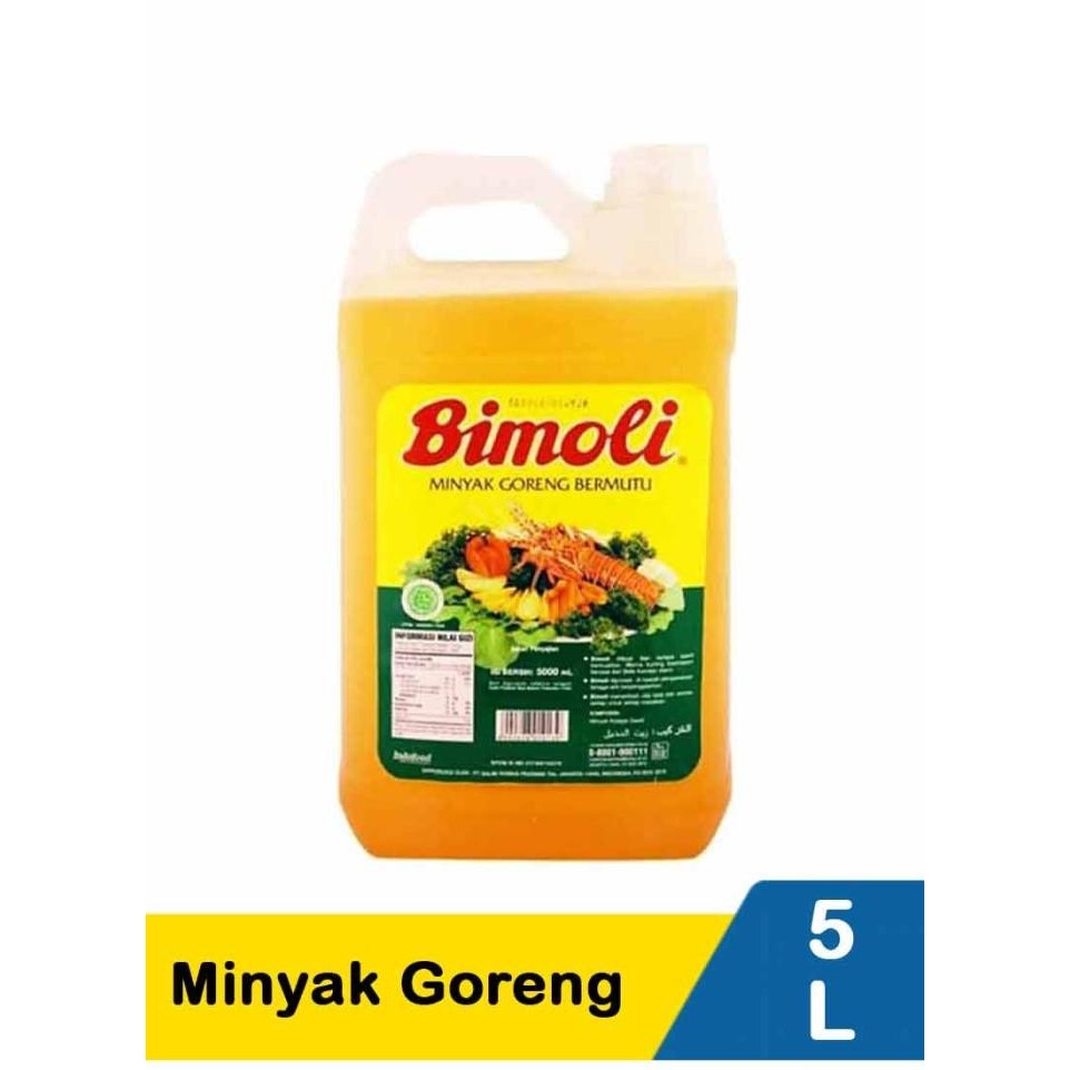 

Minyak Goreng Bimoli 5L Dirigen New 100 % Original