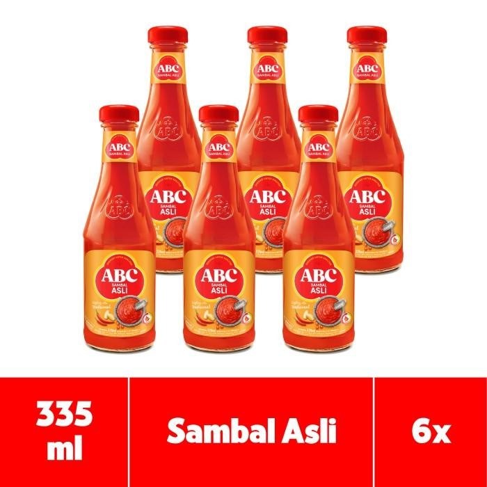 

Abc Saus Sambal Extra Pedas 335 Ml - Multipack 6 Pcs New 100 % Original