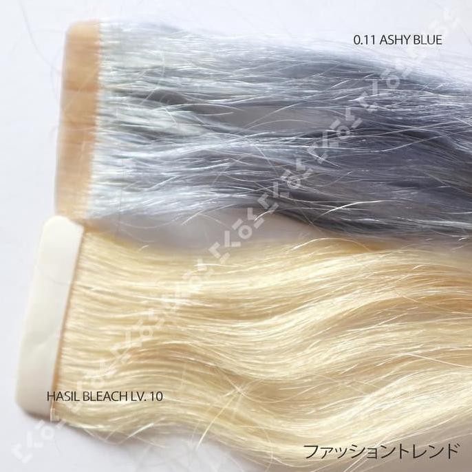 Terbaik CHAOBEN 0.11 ASH BLUE GRAY hair color cream cat rambut abu
