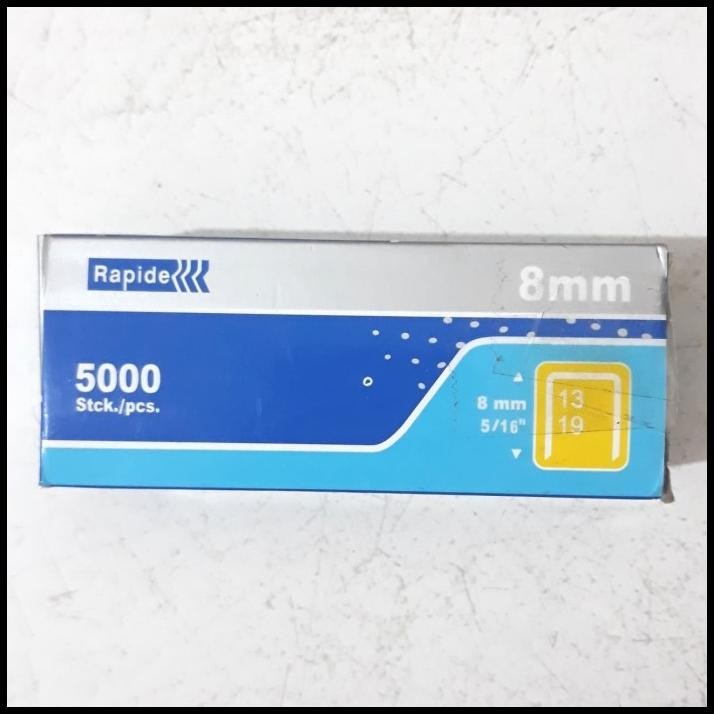 

Isi Tembakan Staples / Stapler Gun Rapide 8Mm 5000Stck./Pcs