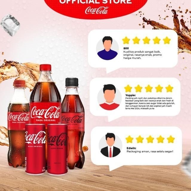 

Cocacola Zero Ugar Numan Oda Botol 1L 6Pc