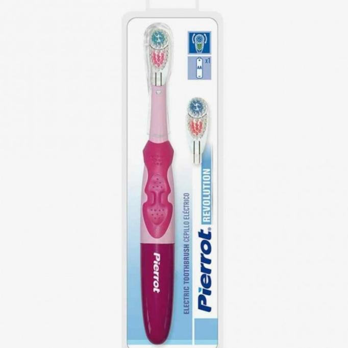 Pierrot Electric Toothbrush Sikat Gigi Elektrik + Brush Refill 1pc