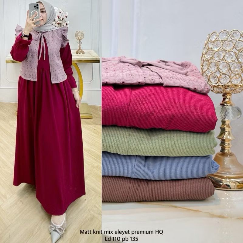 Pakaian Wanita Syari Gmis Syar'I Casual Premium Gsmis Perempuan Dewasa Premium Modern Baju Gamis Ter