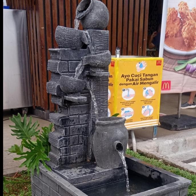 Air Mancur/ Kolam Ikan Minimalis/Air Mancur Kendi