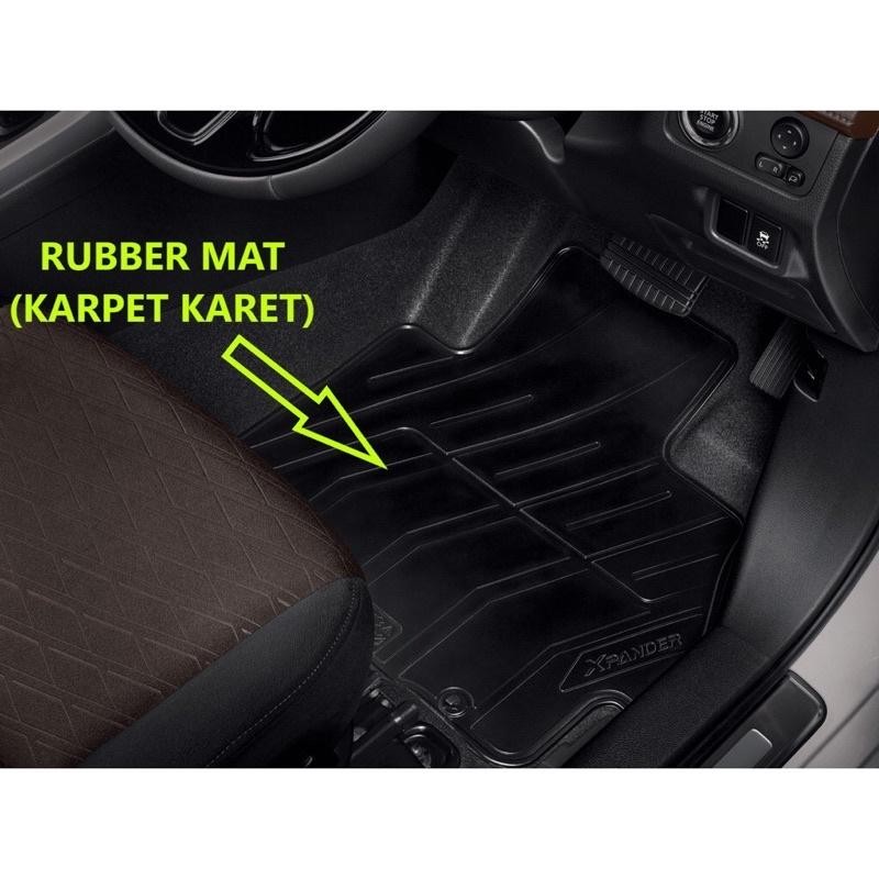 Karpet Lantai Xpander / Karpet Karet Mitsubishi Xpander Cross / Rubber Mat Mz336035