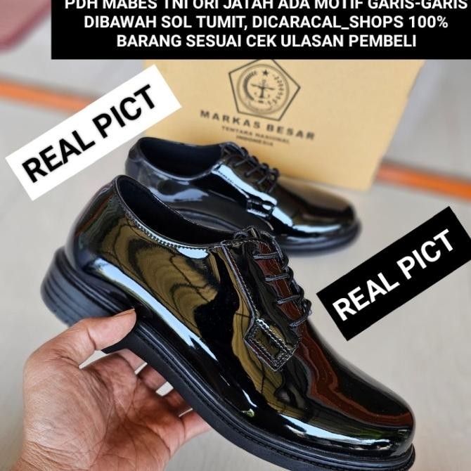 SEPATU PDH MABES TNI ASLI