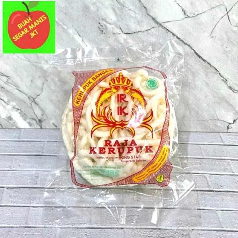 

KERUPUK BANGKA RAJA KERUPUK 1 BALL ISI 2 PCS