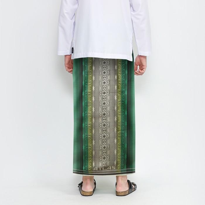 Sarung Atlas Infinity Jacquard Warna Hijau Termurah 100 % Original