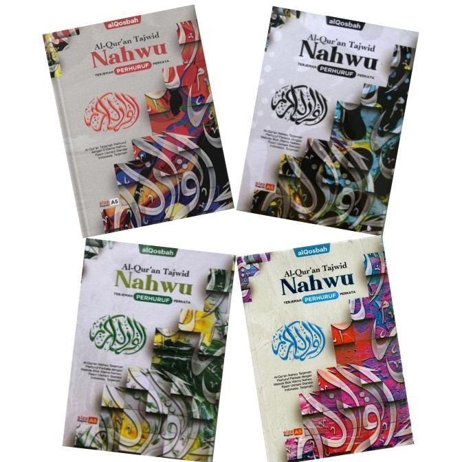 AL QURAN TAJWID NAHWU TERJEMAH PERHURUF PERKATA ALQURAN AL QOSBAH terlaris
