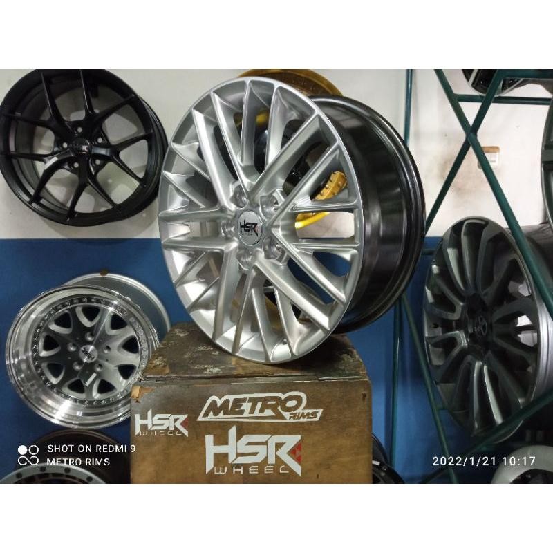 Pelek Velg Mobil Racing Hsr Ring 17 Baut 5 Cocok Untuk Mobil Xpander Hrv Terios Rush Juke Mazda6 Hsr