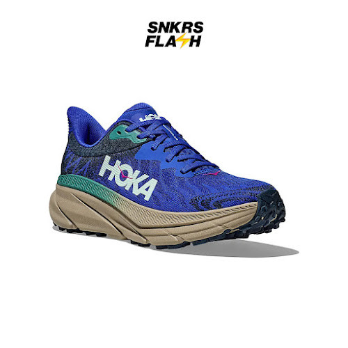 HOKA ONE ONE Challenger Atr 7 Ultramarine Oceanic Blue Sepatu Lari Pria - 1134497UNC - Size 44.7