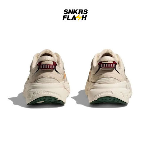 HOKA ONE ONE Clifton L Athletics Oat Milk Alabaster Sepatu Lari Unisex - 1160050OST - Size 40.7