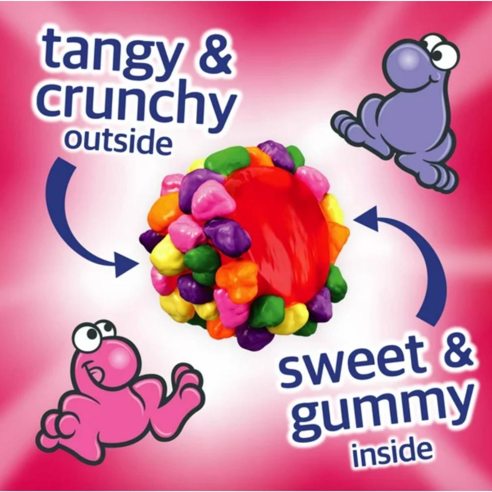 

NERDS GUMMY CLUSTERS BOX 3 OZ | PERMEN NERD RAINBOW CANDY 85 GR | PRODUCT OF USA